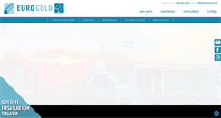 Desktop Screenshot of eurocold.com.tr