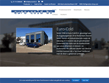 Tablet Screenshot of eurocold.nl
